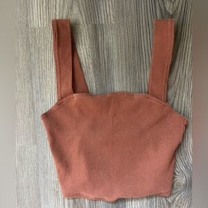 Abercrombie & Fitch Terracotta Knit Tank Top